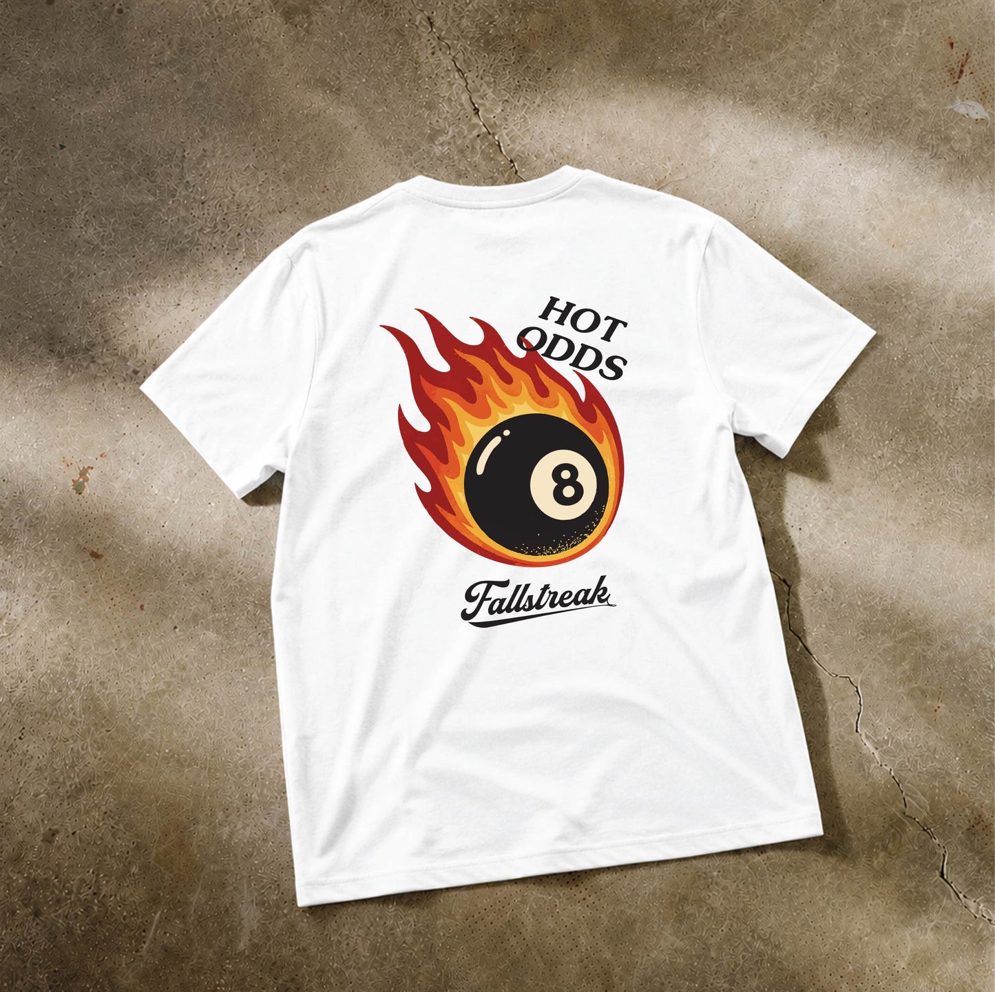 Hot Odds White Short Sleeve T-Shirt