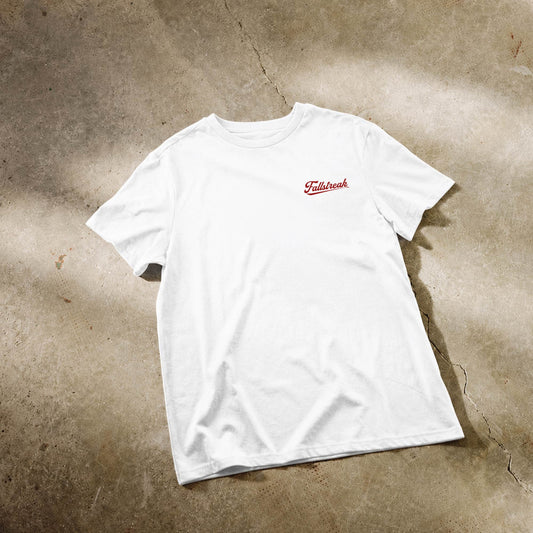 Fallen Angel White Short Sleeve T-Shirt