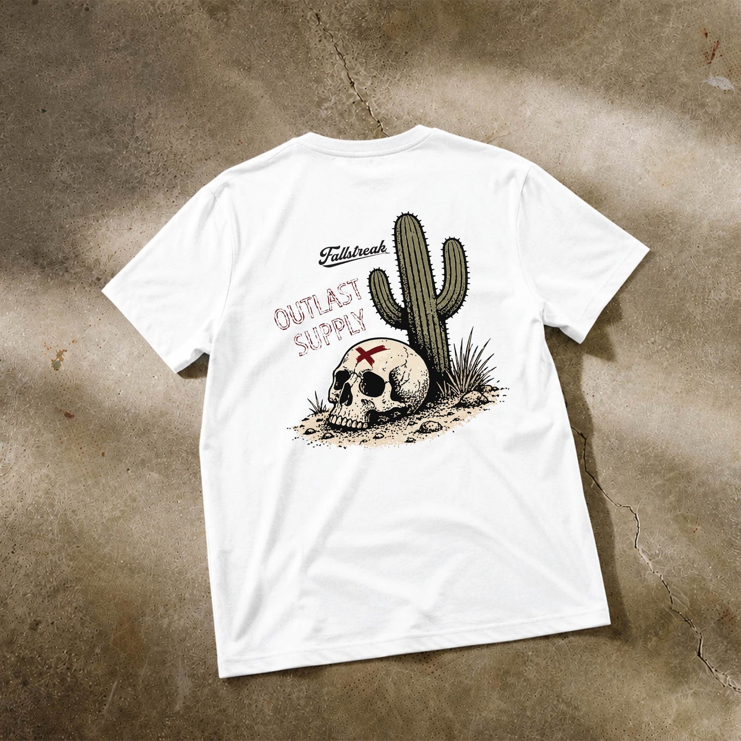 Outlast Supply White Short Sleeve T-Shirt