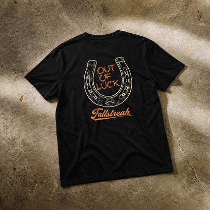 Out Of Luck Black Short Sleeve T-Shirt