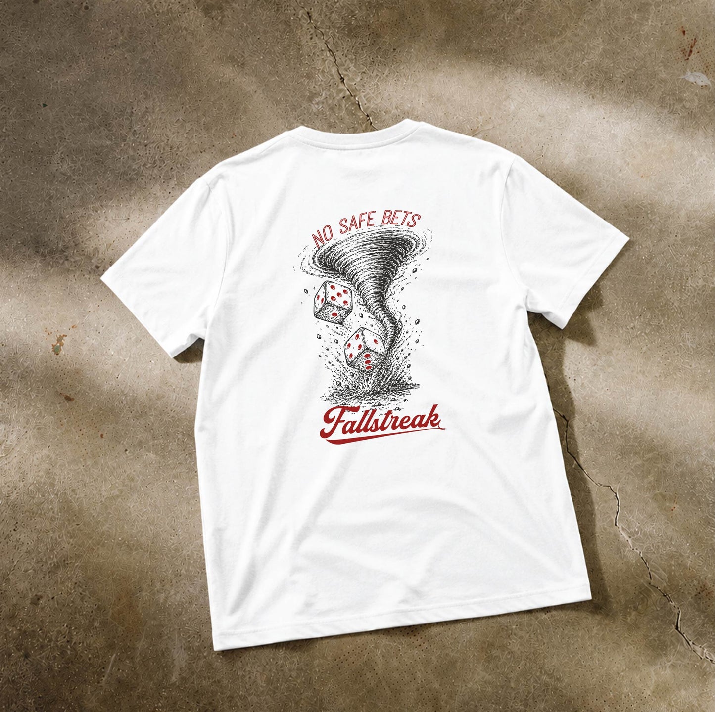 No Safe Bets White Short Sleeve T-Shirt